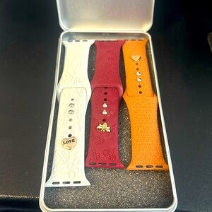 Apple Watch bands with charms